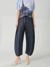 HEYFANCYSTYLE Women's Luxe Plissé Japanese Pleated Palazzo Pants